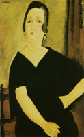 Amedeo Modigliani Madame Amédeé (Woman with Cigarette)