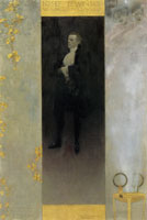 Gustav Klimt Portrait of Josef Lewinsky