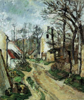 Paul Cézanne Road at Auvers-sur-Oise (rue de Pilonnes)