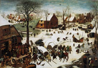 Pieter Bruegel the Elder Census at Bethlehem