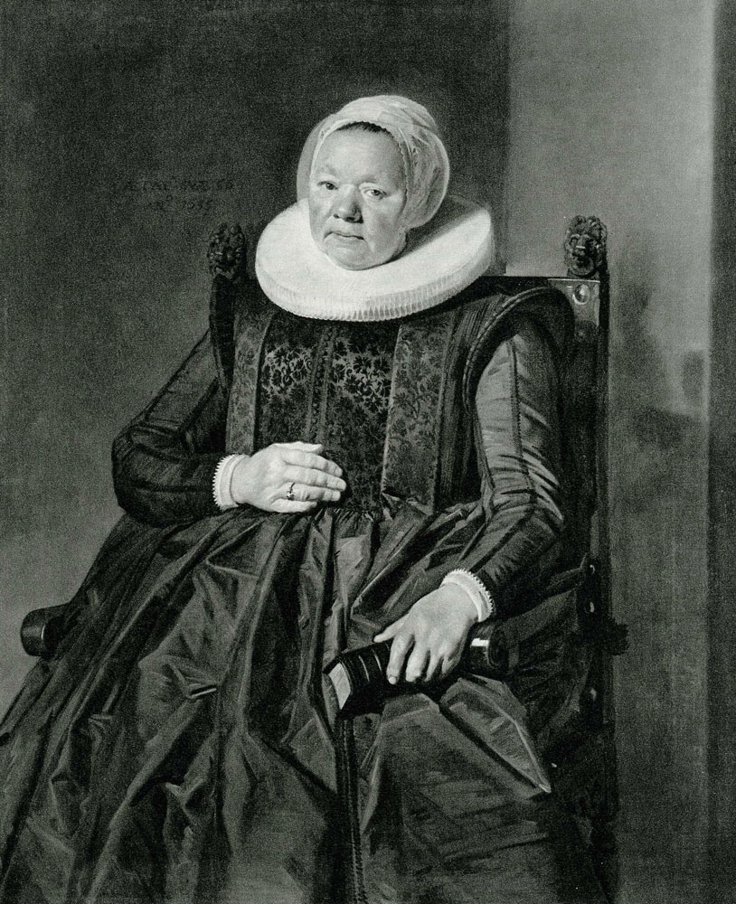 Frans Hals - Portrait of a Seated Woman