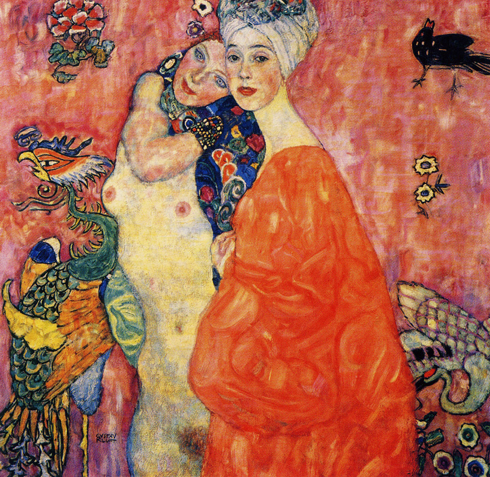 Gustav Klimt - The Girlfriends