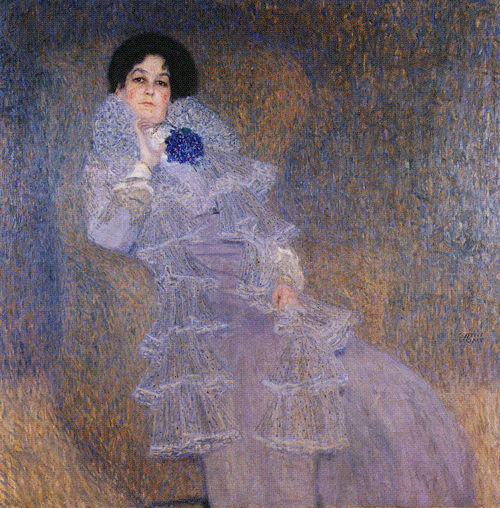 Gustav Klimt - Portrait of Marie Henneberg