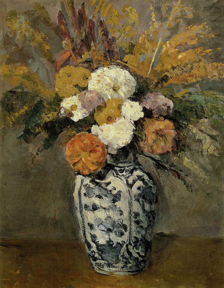 Paul Cézanne - Dahlias