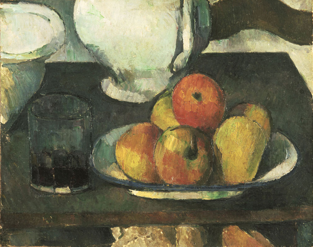 Paul Cézanne - Still Life with Apples and a Glass of Wine