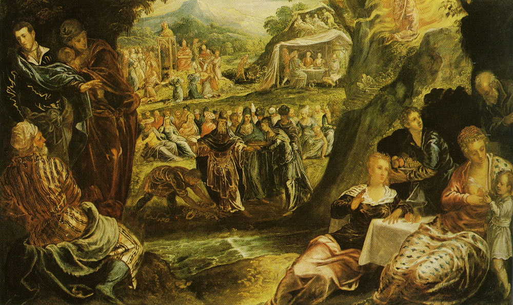 Tintoretto - The Worship of the Golden Calf