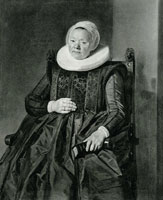 Frans Hals Portrait of a Seated Woman