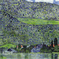 Gustav Klimt Litzlberg on the Attersee