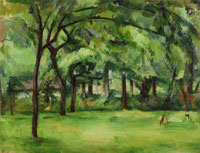 Paul Cézanne Farm in Normandy, Summer (Hattenville)