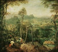 Pieter Bruegel the Elder The magpie on the gallows