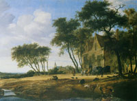 Salomon van Ruysdael The Halt