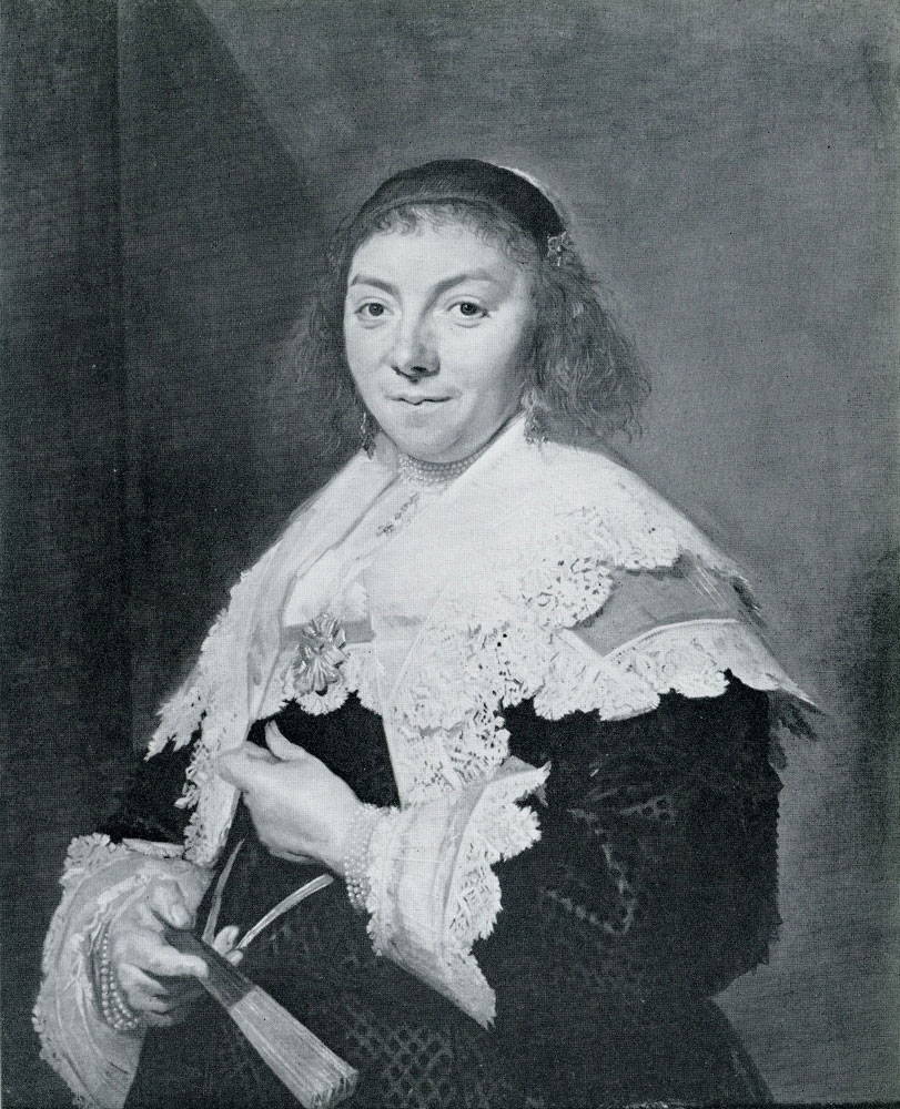 Frans Hals - Maria Olycan Pietersdr., wife of Andries van der Horn