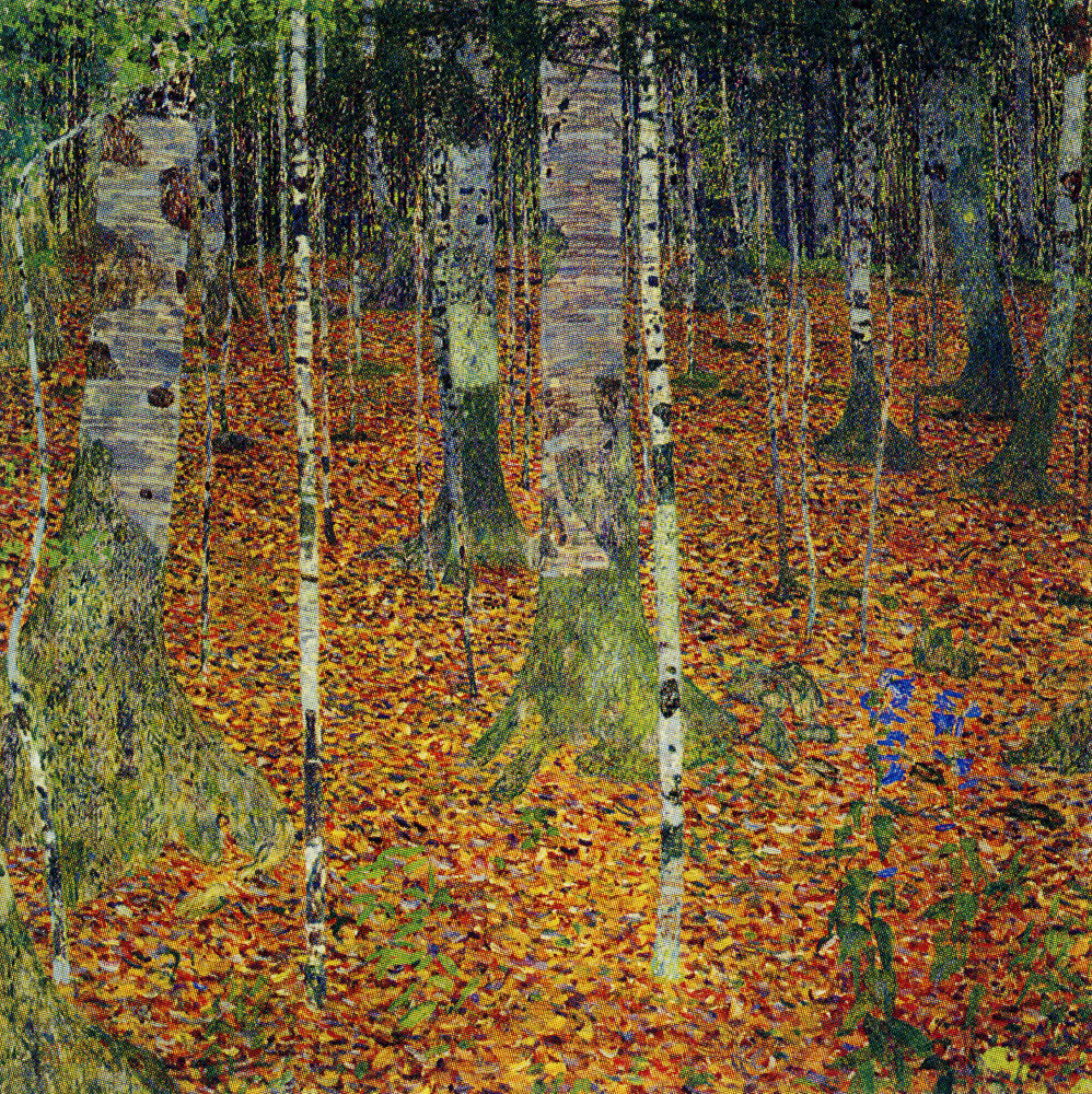Gustav Klimt - Beech Forest