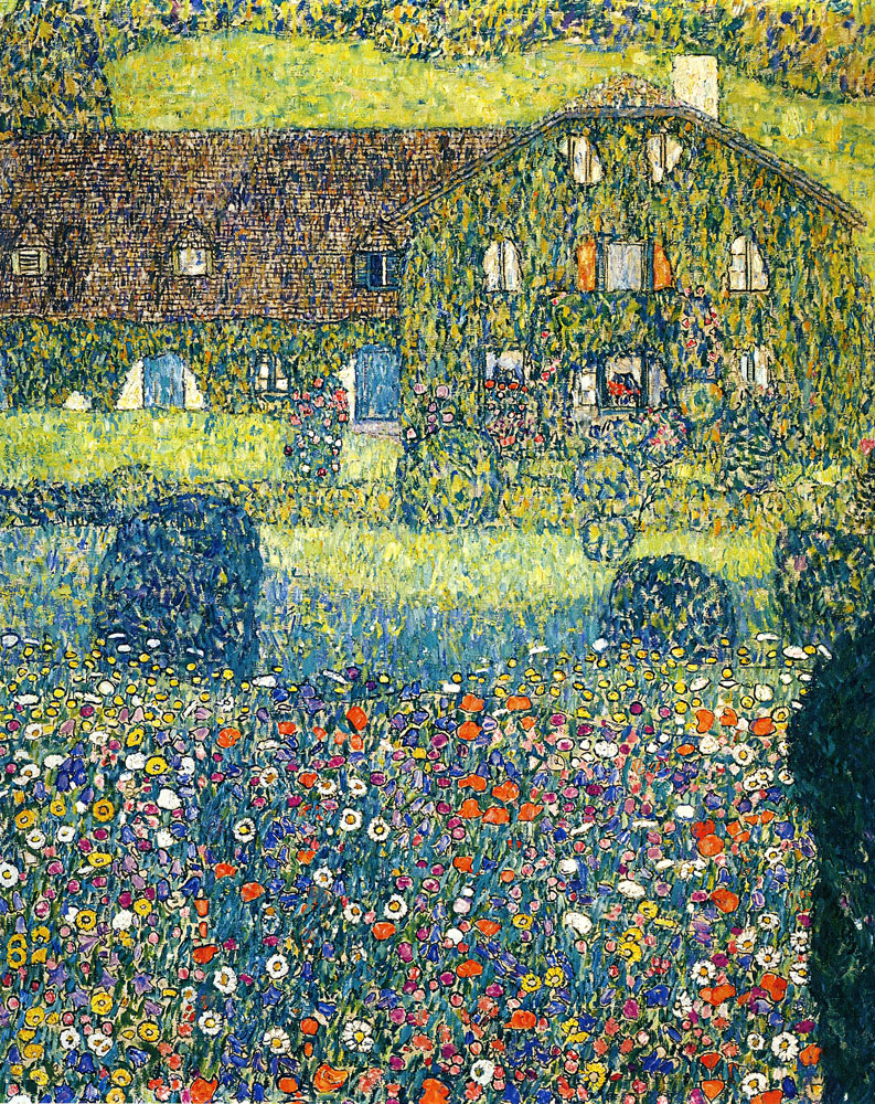 Gustav Klimt - Country House on the Attersee
