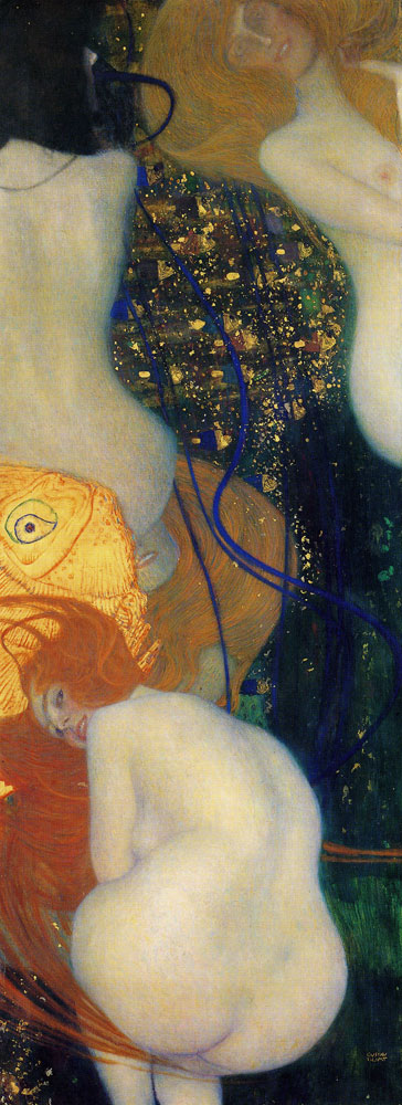 Gustav Klimt - Goldfish (To my critics)