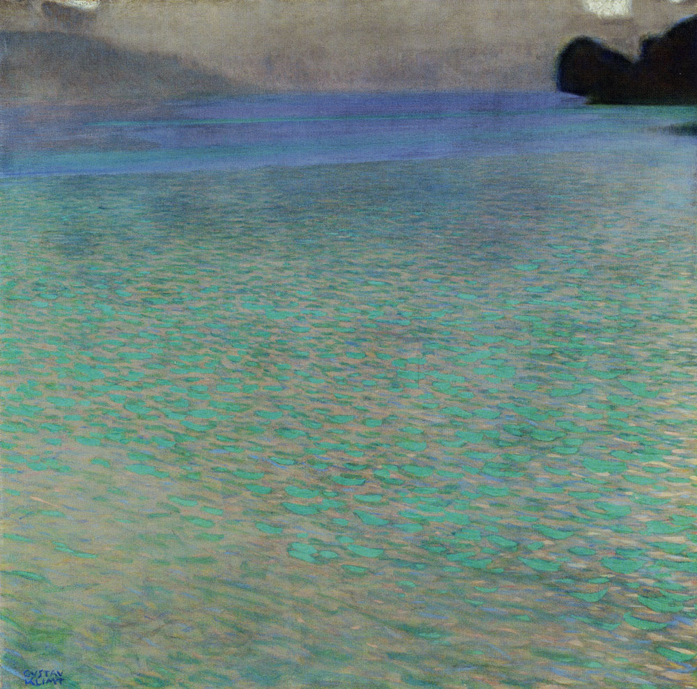 Gustav Klimt - On Lake Attersee