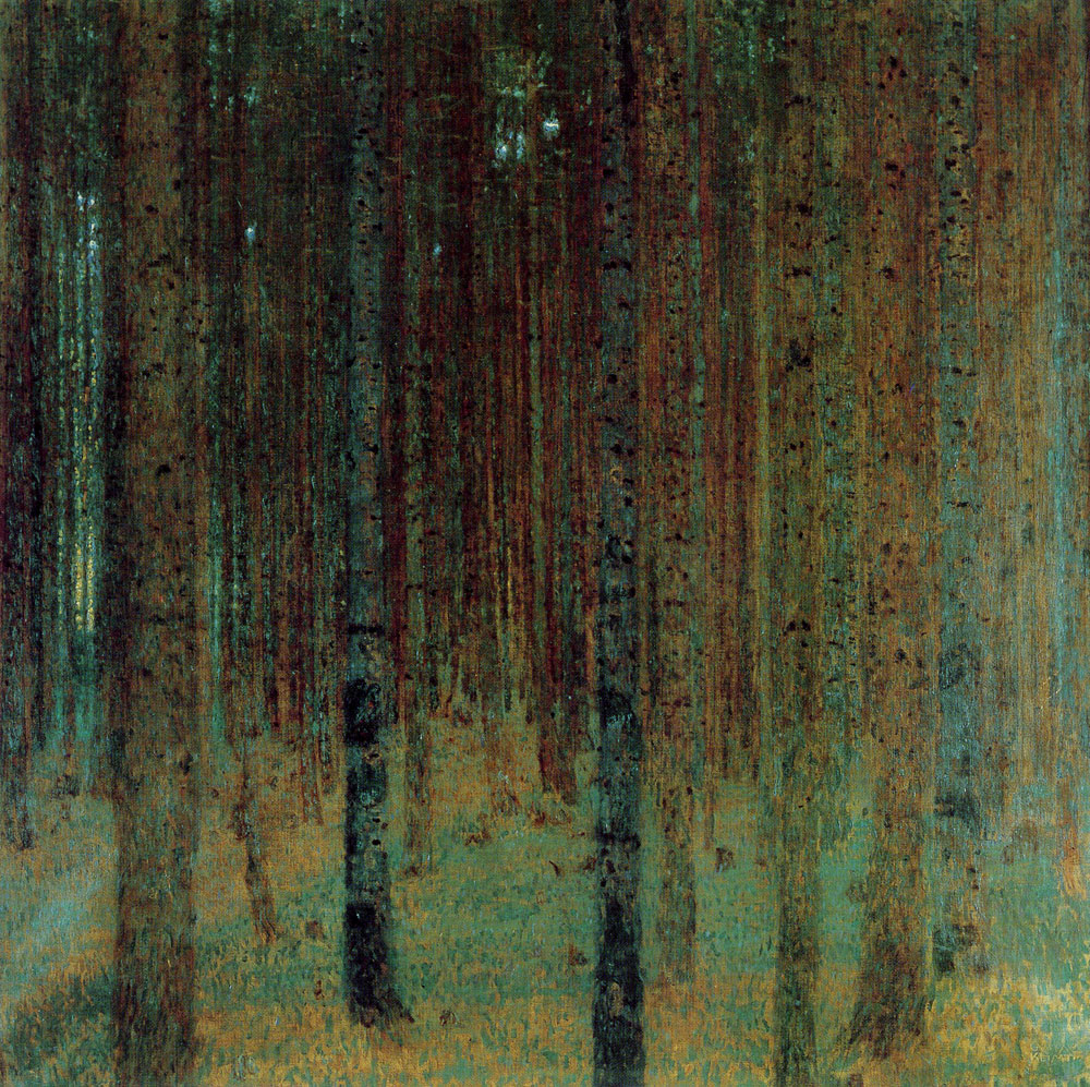 Gustav Klimt - Pine Forest II