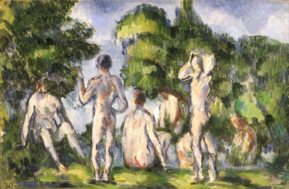 Paul Cézanne - Group of Bathers