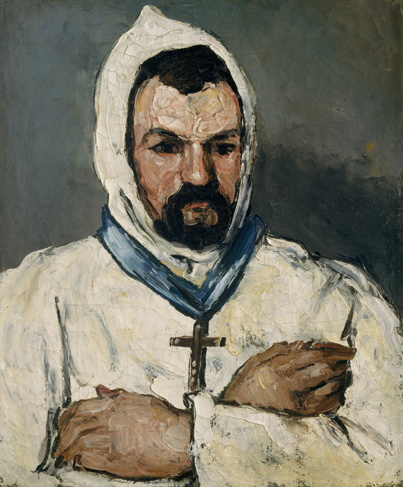 Paul Cézanne - Antoine Dominique Sauveur Aubert (born 1817), the Artist's Uncle, as a Monk