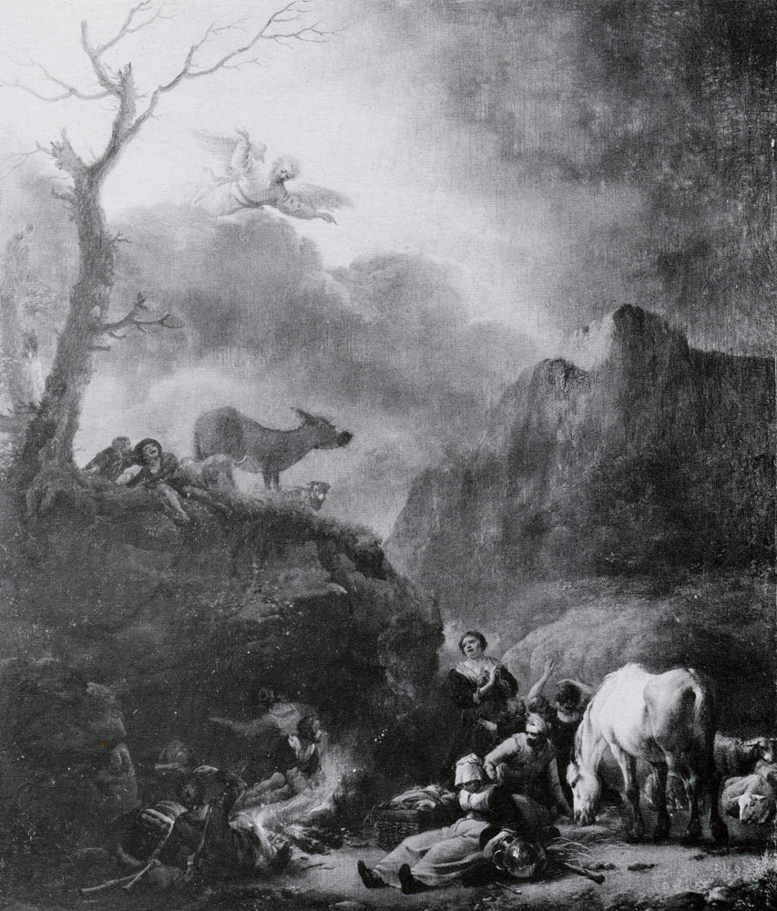 Philips Wouwerman - The Annunciation to the shepherds