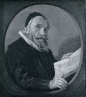 Frans Hals Portrait of Johannes Acronius