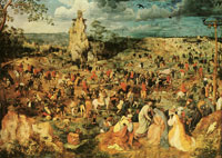 Pieter Bruegel the Elder Christ carrying the cross