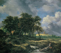 Jacob van Ruisdael Landscape near Muiderberg