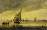 Jan van Goyen View on the Haarlemmermeer