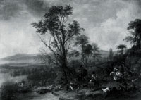 Philips Wouwermans A Stag Hunt