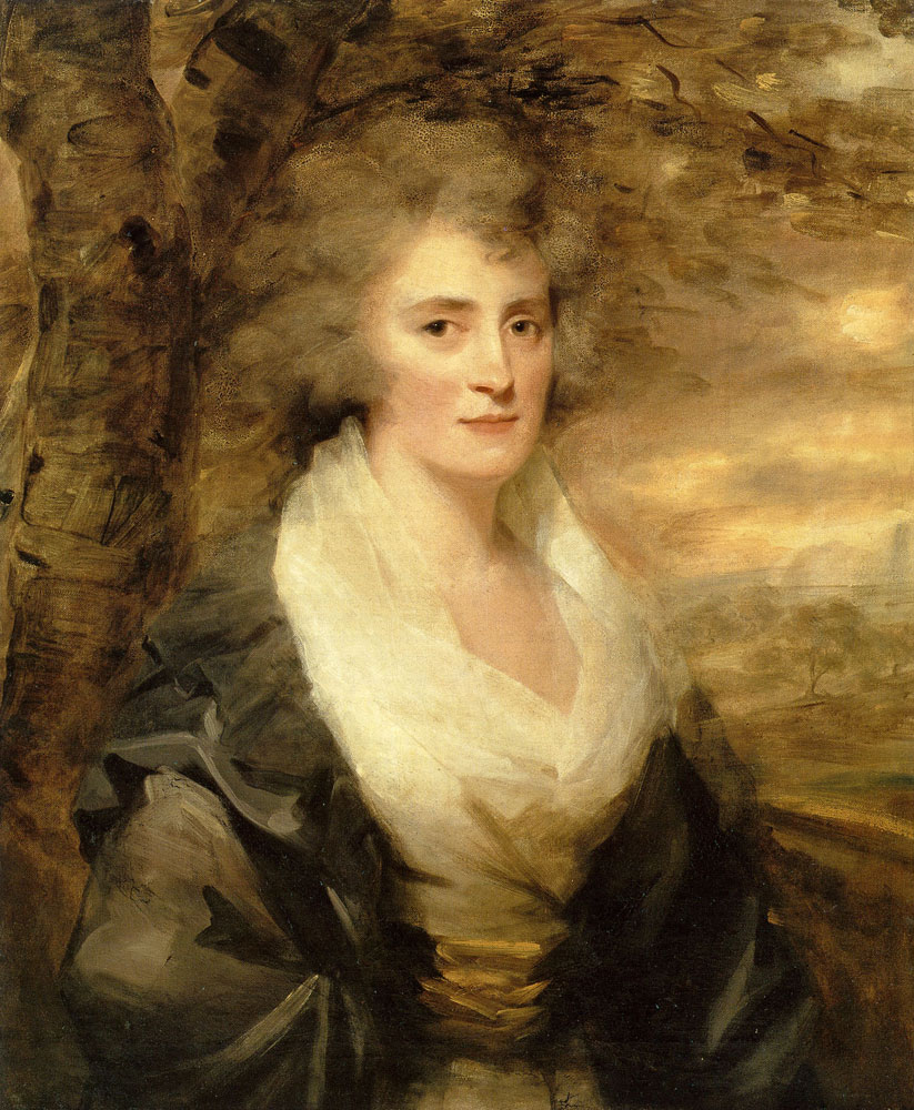 Henry Raeburn - Portrait of Mrs Eleanor Bethune