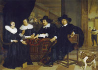 Bartholomeus van der Helst Two Governors and two Lady Governors of the Spinhuis