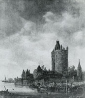 Jan van Goyen A Castle by a River