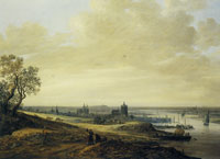 Jan van Goyen River landscape near Arnhem