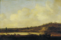 Jan van Goyen View on the Rhine near Elten