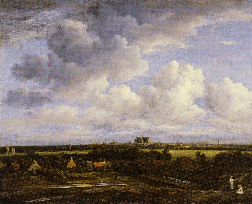 Jacob van Ruisdael - The Bleeching Grounds near Haarlem
