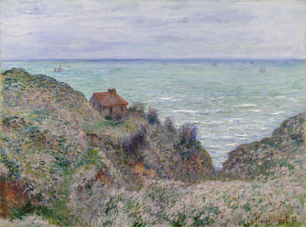 Claude Monet - Cabin of the Customs Watch