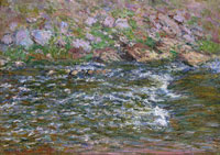 Claude Monet Rapids on the Petite Creuse at Fresselines
