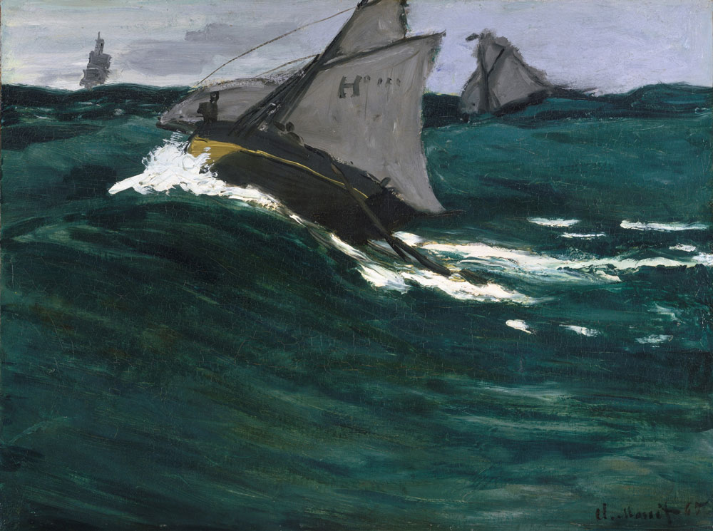 Claude Monet - The Green Wave