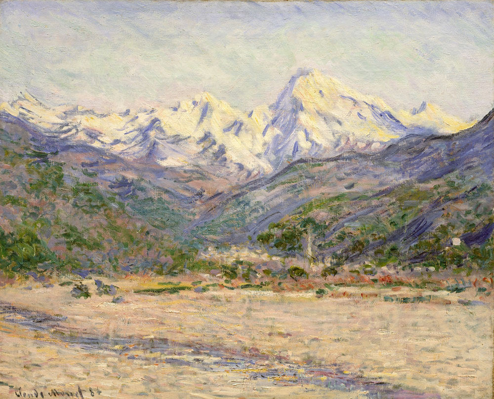 Claude Monet - The Valley of the Nervia