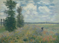 Claude Monet Poppy Fields near Argenteuil
