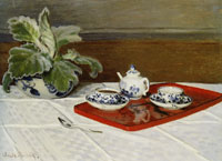 Claude Monet The Tea Service