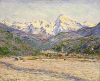 Claude Monet The Valley of the Nervia