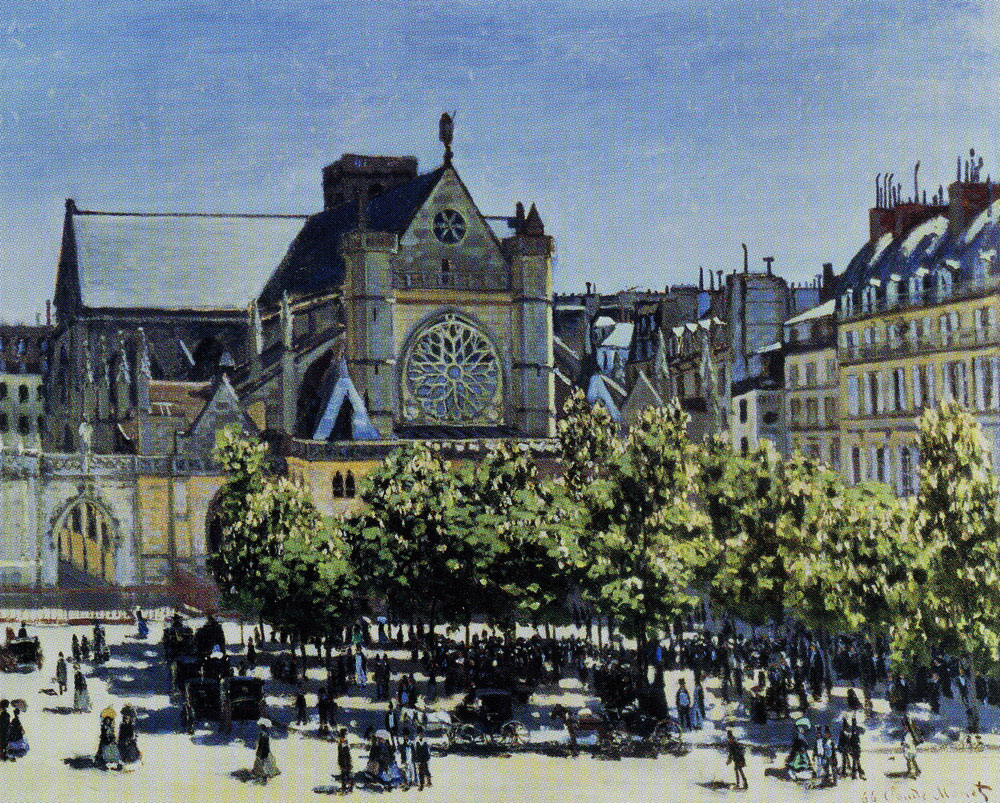 Claude Monet - Saint-Germain-L'auxerrois