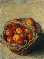 Claude Monet Basket of Apples