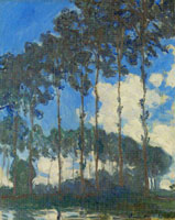 Claude Monet Poplars on the Epte
