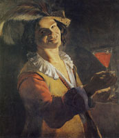 Judith Leyster Laughing Youth with a Wine Glass
