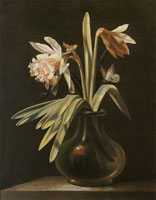 Simon Verelst Flowers in a Vase