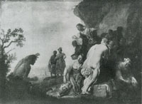 Claes Cornelisz. Moeyaert Odysseus and Nausicaa