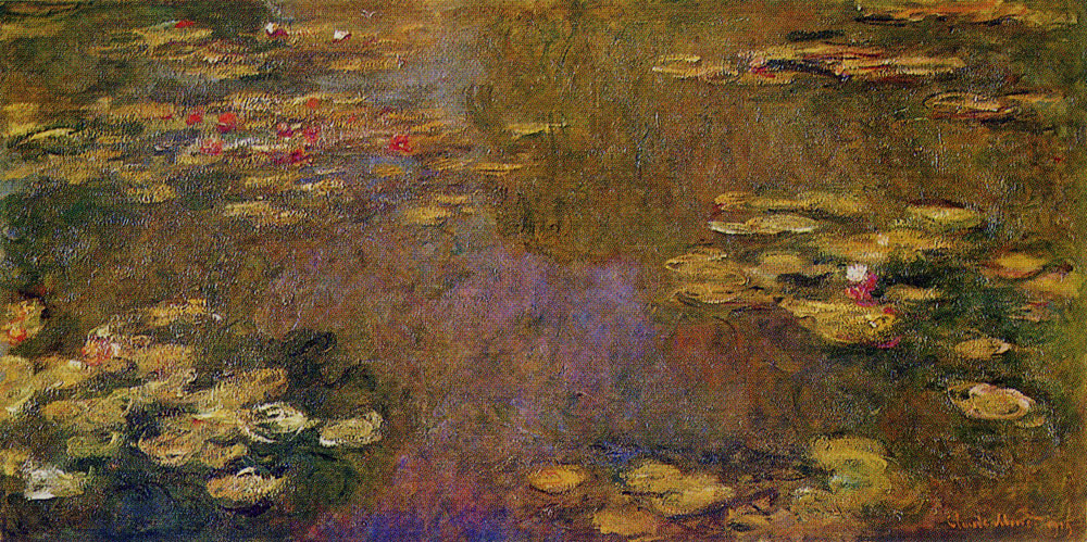 Claude Monet - The Basin of Water Lilies