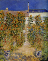 Claude Monet The Artist's Garden at Vétheuil
